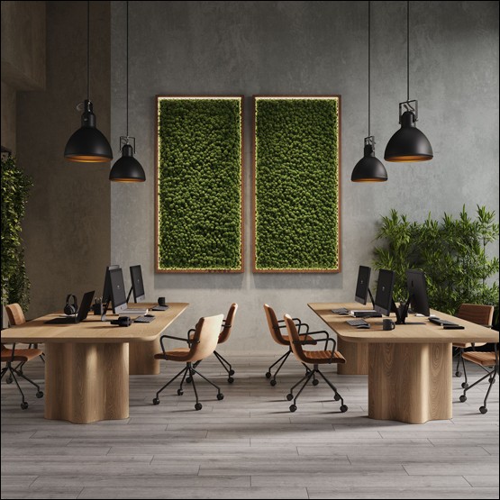 Интерьер с EPL205 Дуб Шерман светло-серый