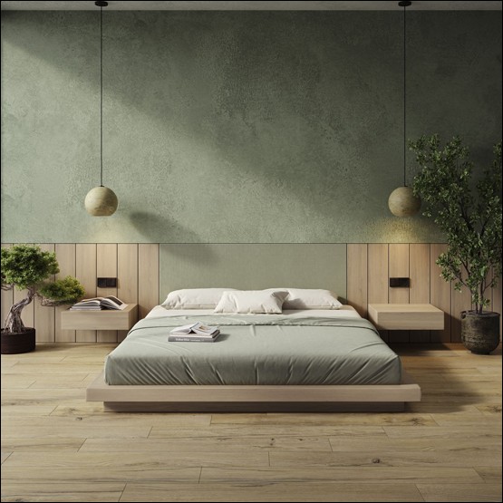 Интерьер с EPL269 Дуб Поллино песочный