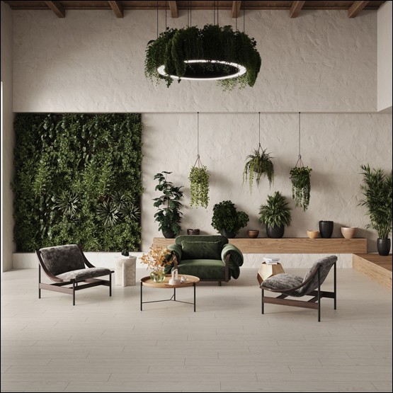 Интерьер с EPL275 Дуб Жоржина белый