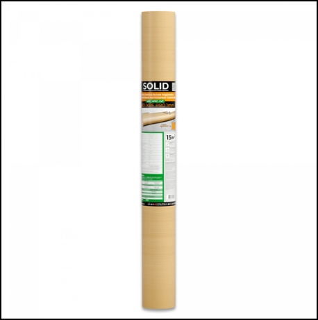Рулонная профессиональная подложка 1 мм SPC Solid IXPE PRO Оранжевая Solid (Россия)